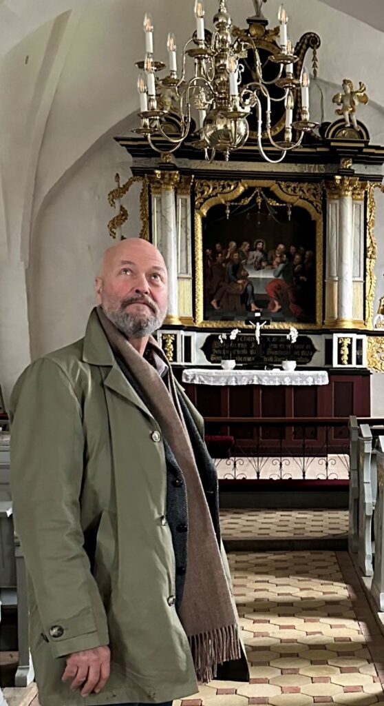 Præst Peter Reumert i Kølstrup Kirke