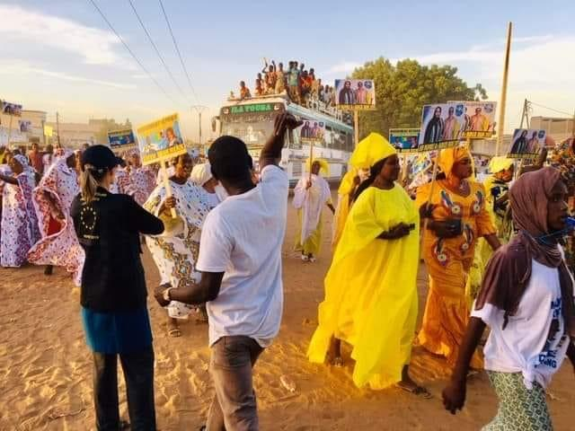 Valgstemning i Senegal i 2019
