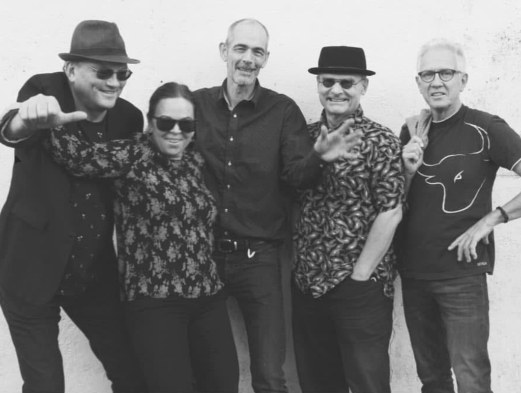 Rock- og bluesgruppen Diamonds & Rust.